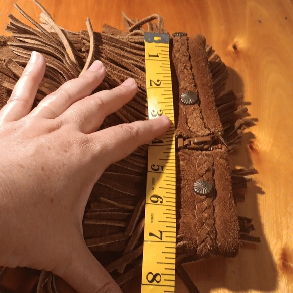 Minnetonka Fringe Brown Women's Boots Size 7 - Picture 5 of 16